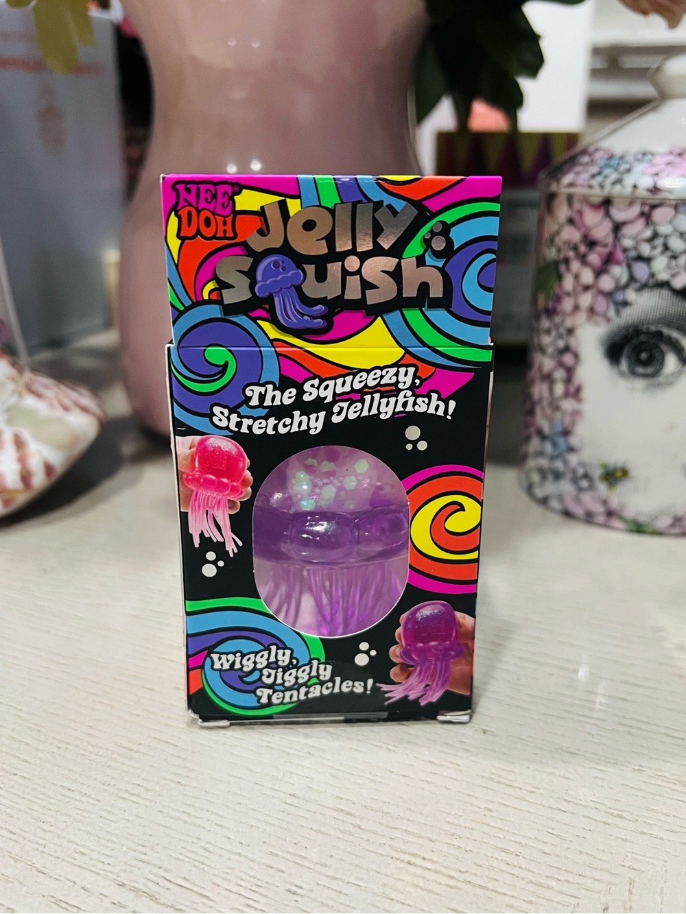 NEEDOH PURPLE Jelly Squish - Needoh Jellyfish Squishy AUTHENTIC - Picture 3 of 4